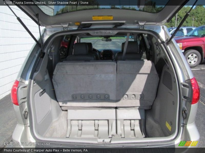 Silver Shadow Pearl / Stone 2008 Toyota Sienna Limited