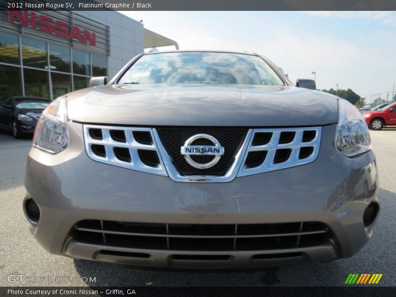 Platinum Graphite / Black 2012 Nissan Rogue SV