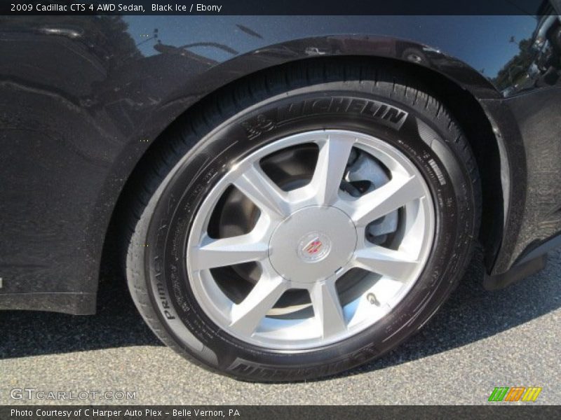 Black Ice / Ebony 2009 Cadillac CTS 4 AWD Sedan