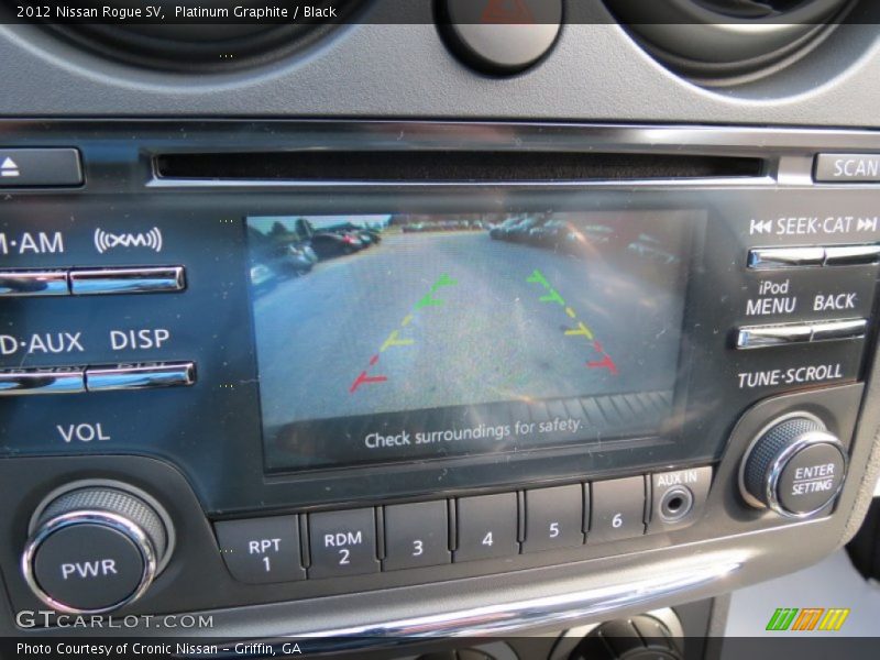 Platinum Graphite / Black 2012 Nissan Rogue SV