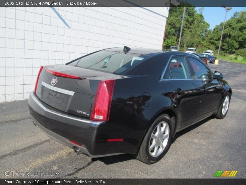 Black Ice / Ebony 2009 Cadillac CTS 4 AWD Sedan