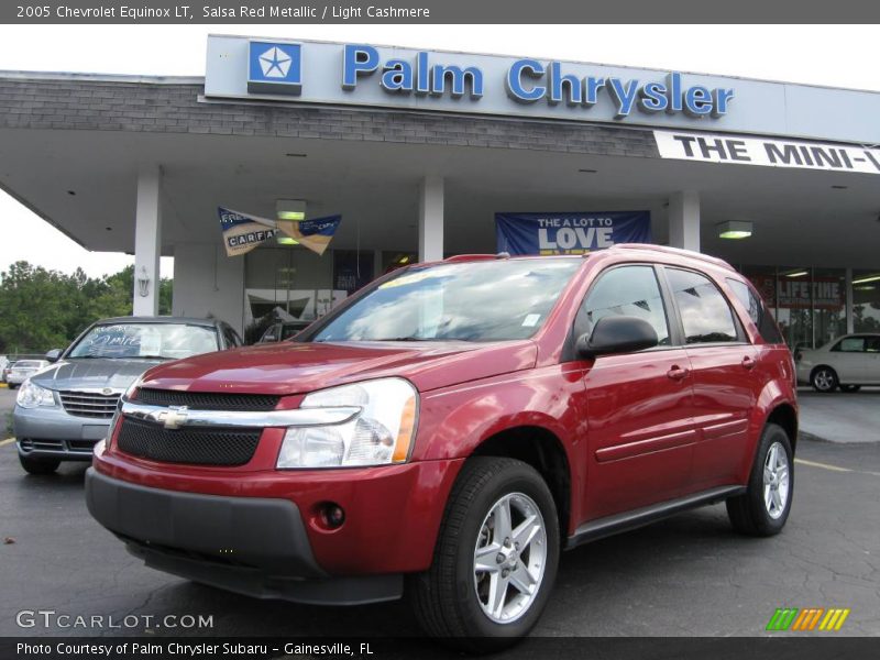 Salsa Red Metallic / Light Cashmere 2005 Chevrolet Equinox LT