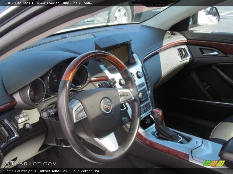 Black Ice / Ebony 2009 Cadillac CTS 4 AWD Sedan