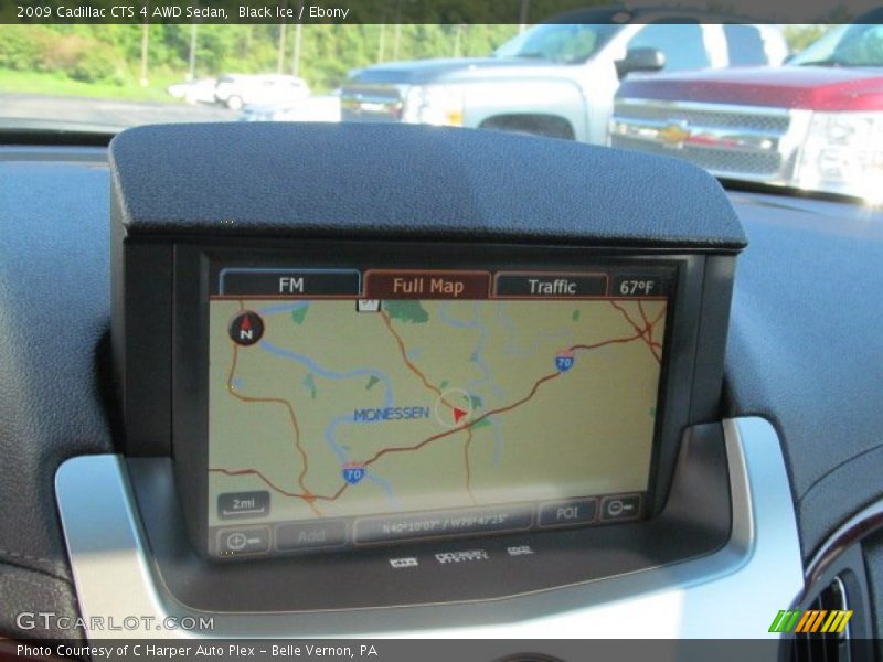 Black Ice / Ebony 2009 Cadillac CTS 4 AWD Sedan