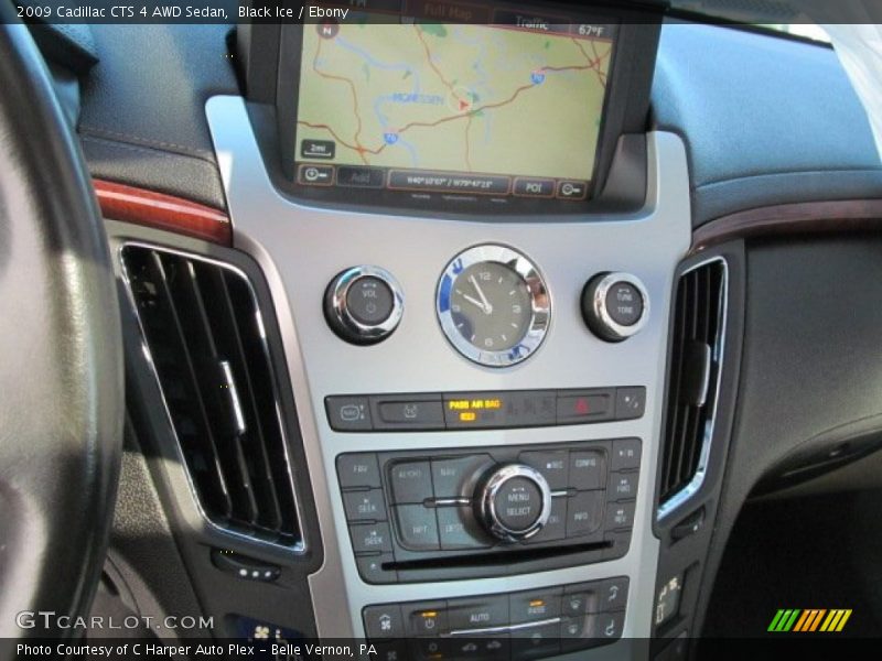 Black Ice / Ebony 2009 Cadillac CTS 4 AWD Sedan