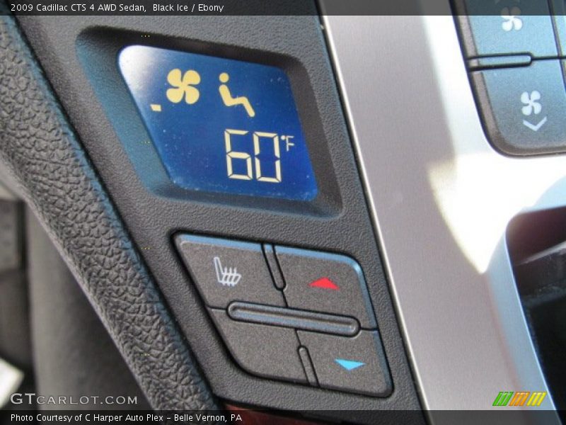 Black Ice / Ebony 2009 Cadillac CTS 4 AWD Sedan