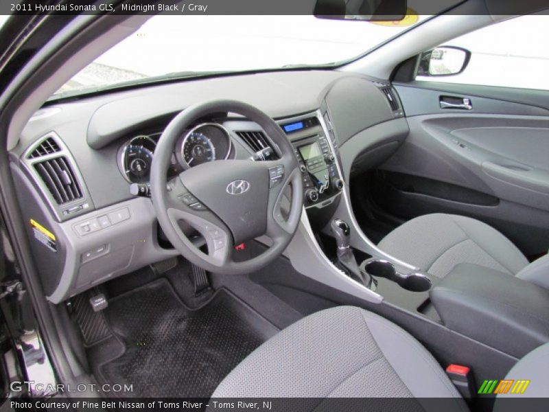Gray Interior - 2011 Sonata GLS 