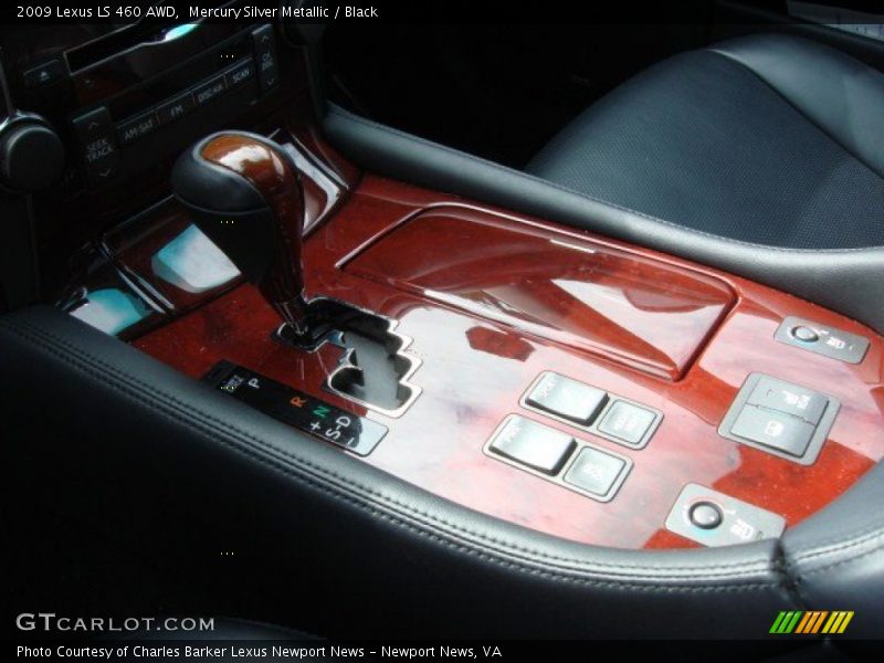 Mercury Silver Metallic / Black 2009 Lexus LS 460 AWD