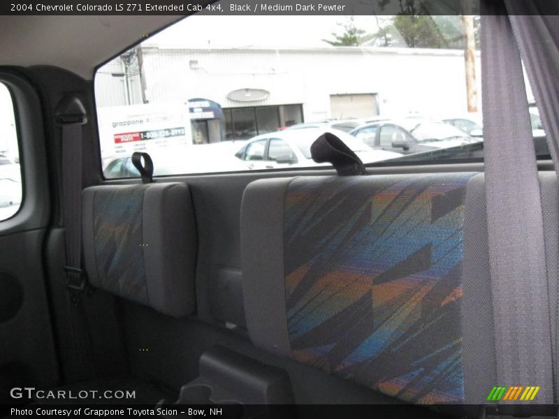 Black / Medium Dark Pewter 2004 Chevrolet Colorado LS Z71 Extended Cab 4x4