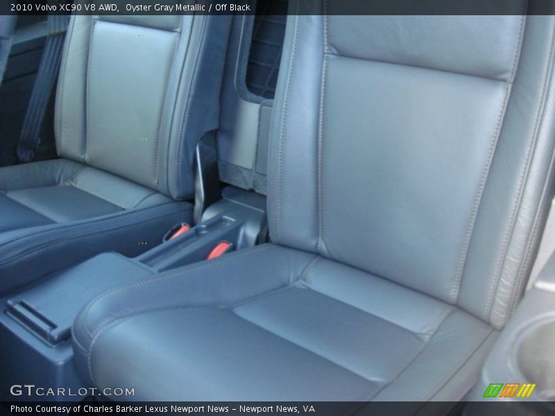 Oyster Gray Metallic / Off Black 2010 Volvo XC90 V8 AWD