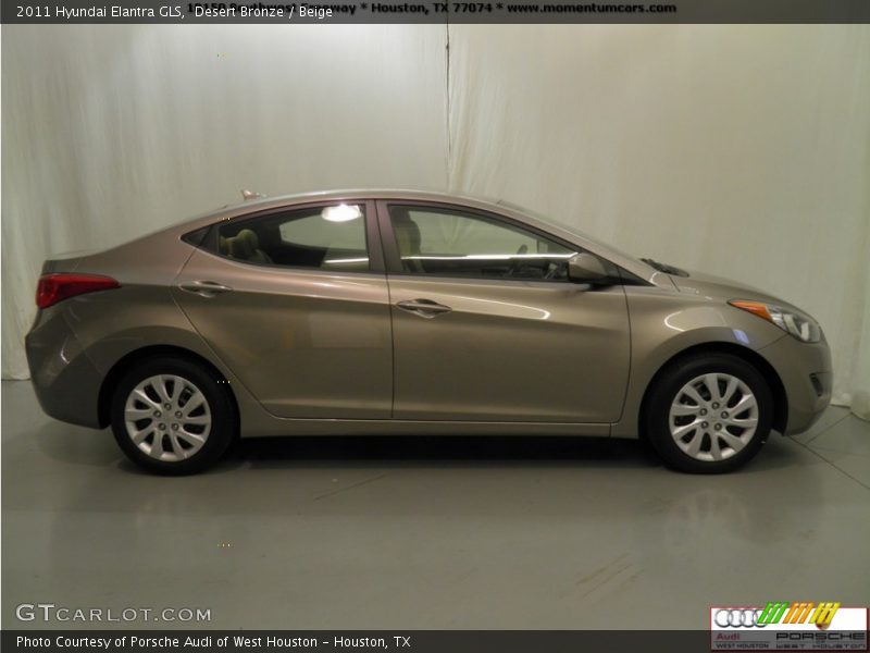 Desert Bronze / Beige 2011 Hyundai Elantra GLS