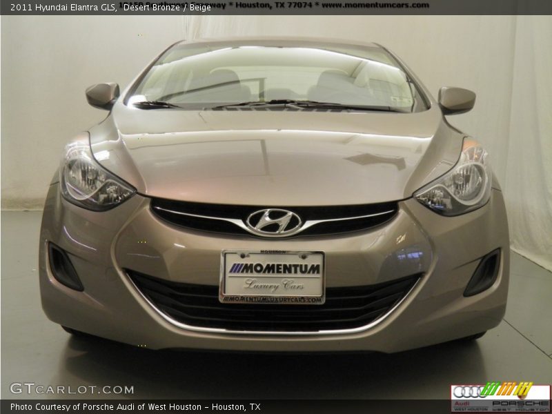 Desert Bronze / Beige 2011 Hyundai Elantra GLS