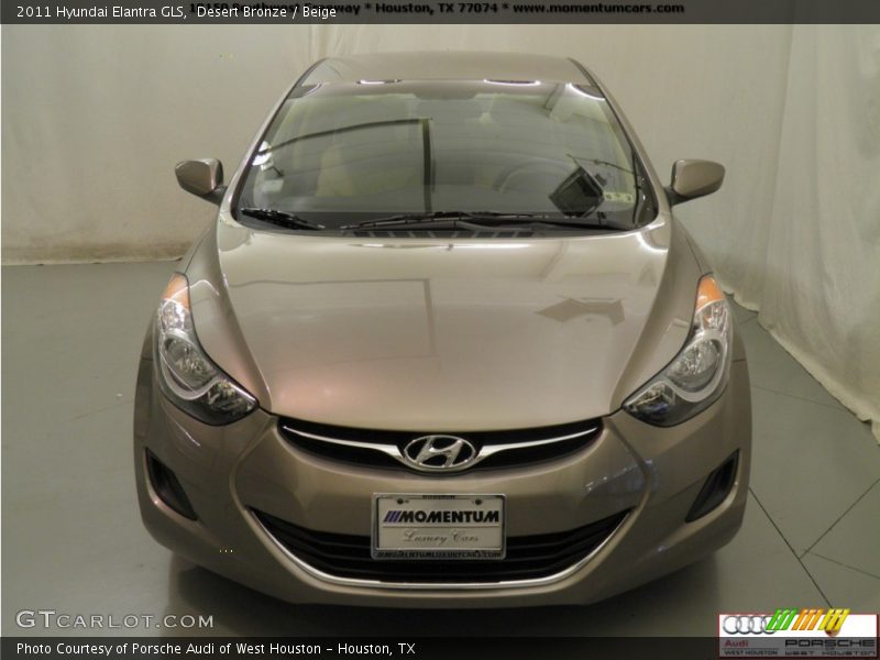 Desert Bronze / Beige 2011 Hyundai Elantra GLS
