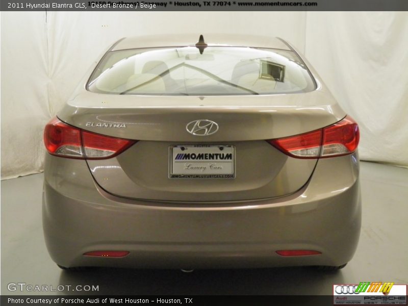 Desert Bronze / Beige 2011 Hyundai Elantra GLS