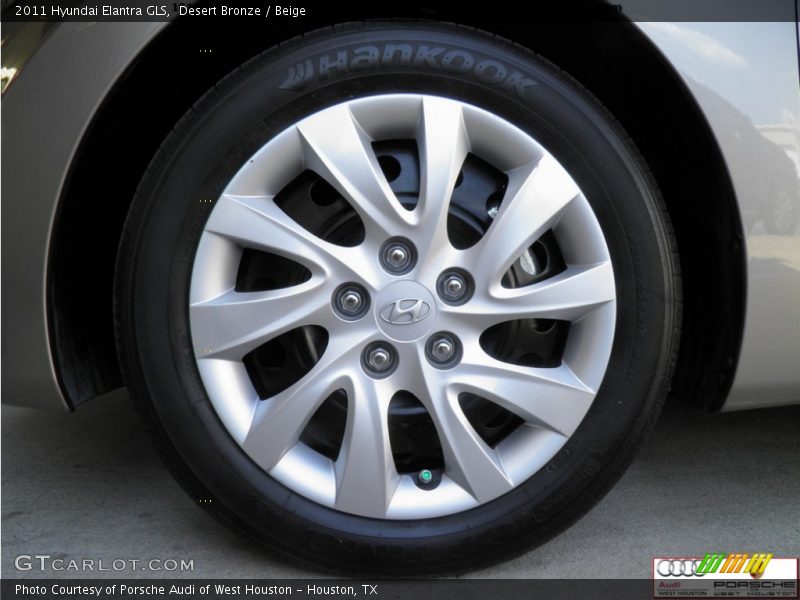 Desert Bronze / Beige 2011 Hyundai Elantra GLS