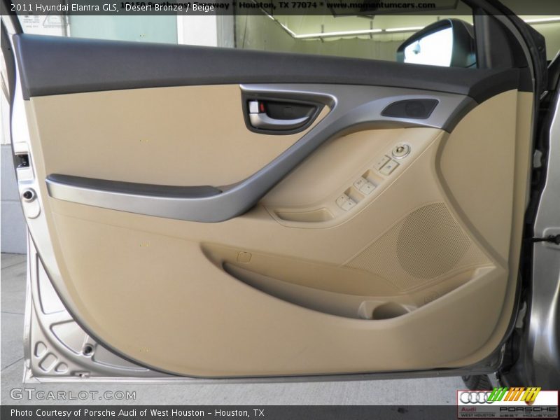 Desert Bronze / Beige 2011 Hyundai Elantra GLS