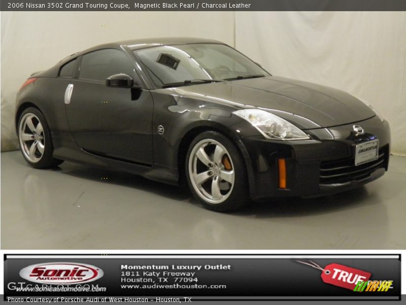 Magnetic Black Pearl / Charcoal Leather 2006 Nissan 350Z Grand Touring Coupe