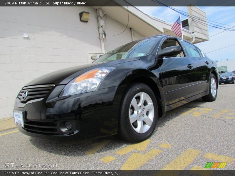 Super Black / Blond 2009 Nissan Altima 2.5 SL