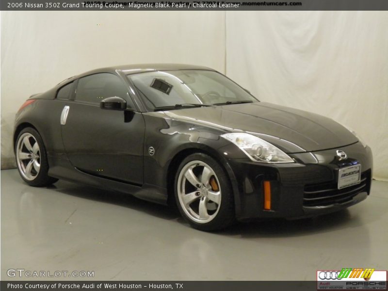 Magnetic Black Pearl / Charcoal Leather 2006 Nissan 350Z Grand Touring Coupe