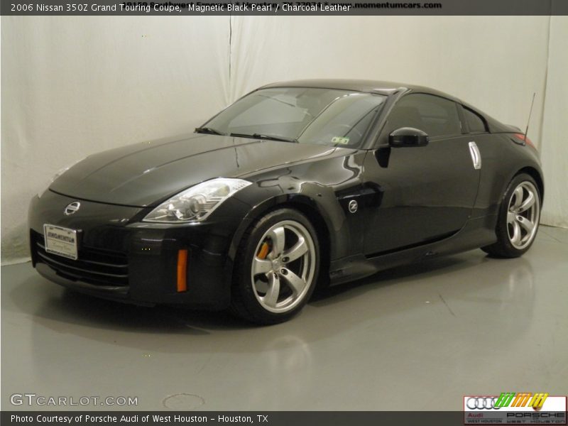 Magnetic Black Pearl / Charcoal Leather 2006 Nissan 350Z Grand Touring Coupe