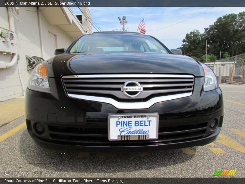 Super Black / Blond 2009 Nissan Altima 2.5 SL