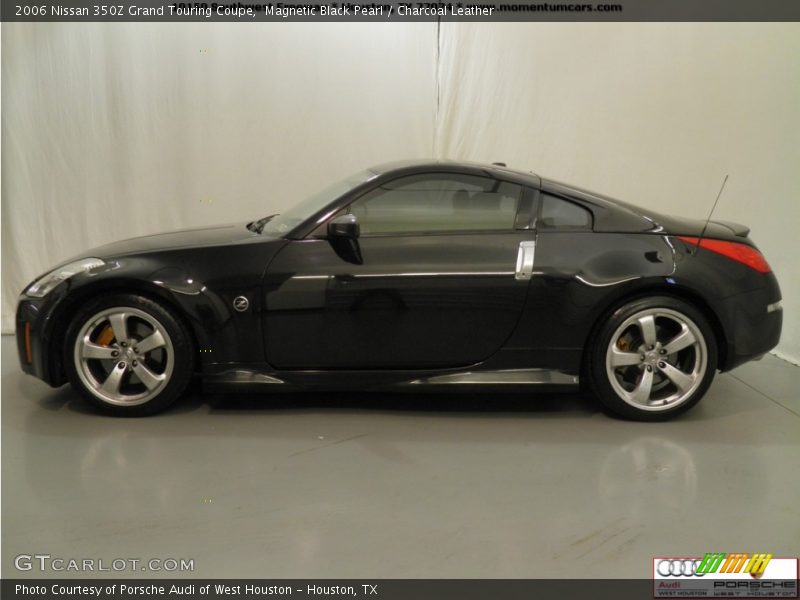 Magnetic Black Pearl / Charcoal Leather 2006 Nissan 350Z Grand Touring Coupe
