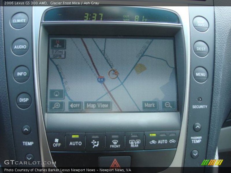 Glacier Frost Mica / Ash Gray 2006 Lexus GS 300 AWD
