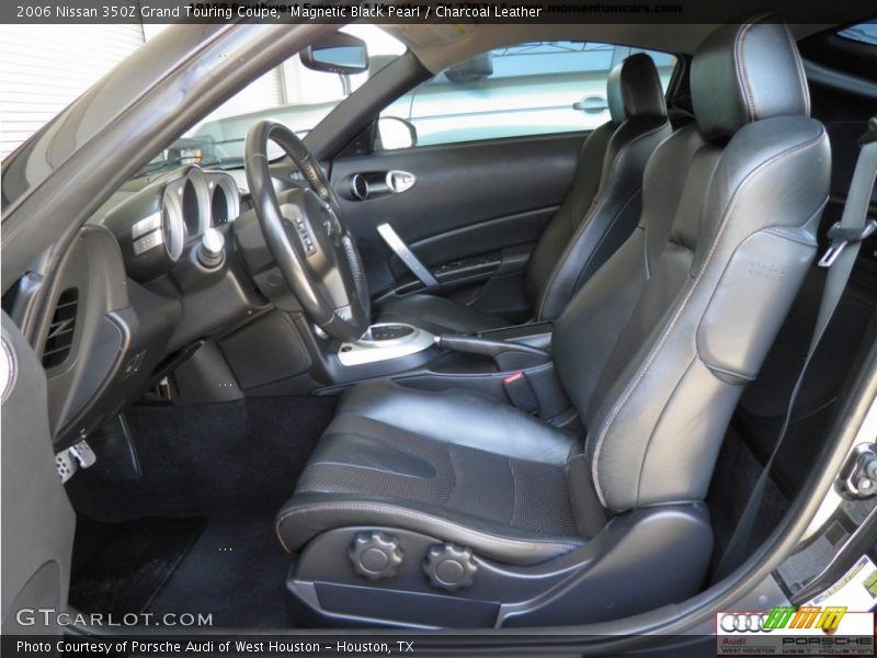 Magnetic Black Pearl / Charcoal Leather 2006 Nissan 350Z Grand Touring Coupe