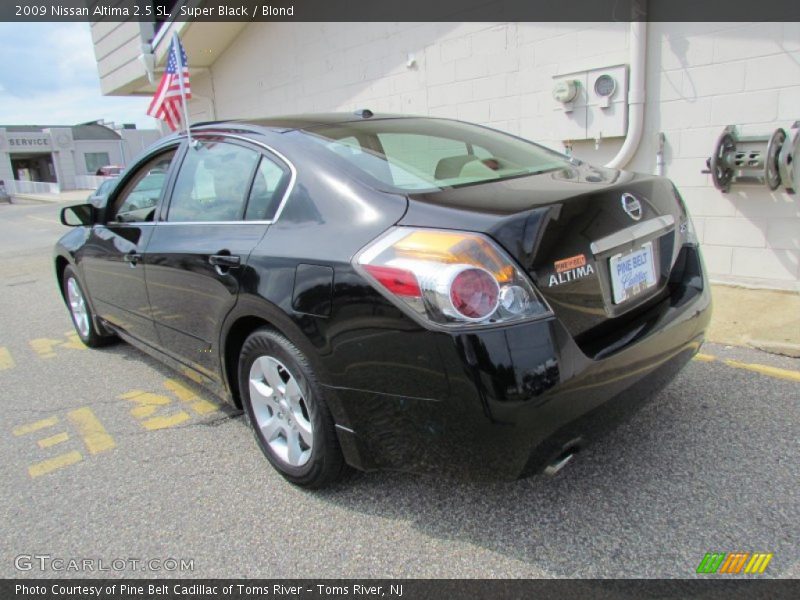 Super Black / Blond 2009 Nissan Altima 2.5 SL