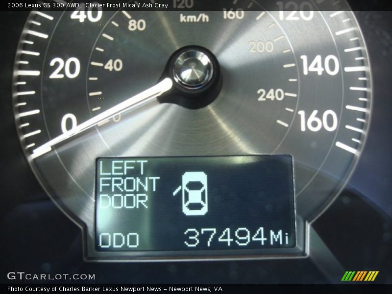 Glacier Frost Mica / Ash Gray 2006 Lexus GS 300 AWD
