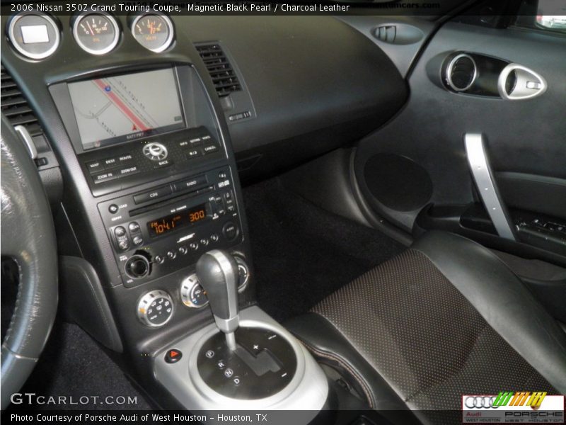 Magnetic Black Pearl / Charcoal Leather 2006 Nissan 350Z Grand Touring Coupe