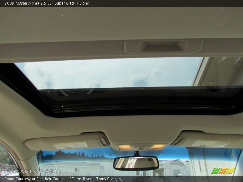 Super Black / Blond 2009 Nissan Altima 2.5 SL