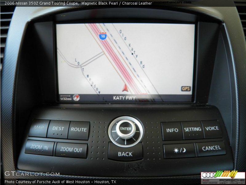 Magnetic Black Pearl / Charcoal Leather 2006 Nissan 350Z Grand Touring Coupe