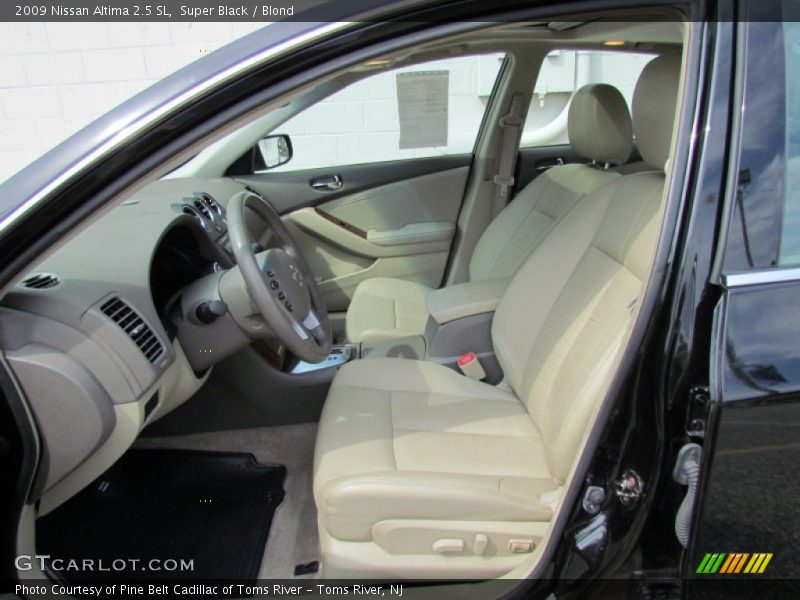 Super Black / Blond 2009 Nissan Altima 2.5 SL