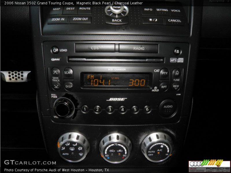 Magnetic Black Pearl / Charcoal Leather 2006 Nissan 350Z Grand Touring Coupe