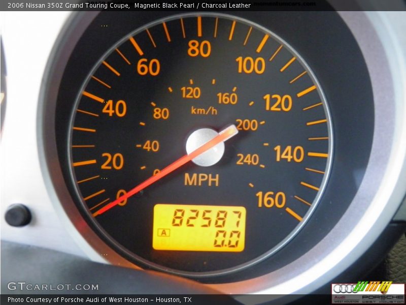 Magnetic Black Pearl / Charcoal Leather 2006 Nissan 350Z Grand Touring Coupe