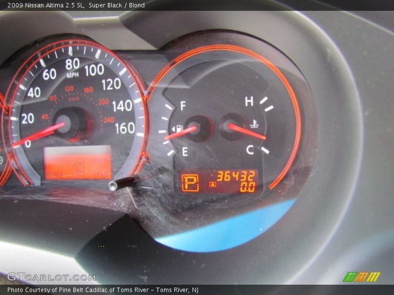 Super Black / Blond 2009 Nissan Altima 2.5 SL