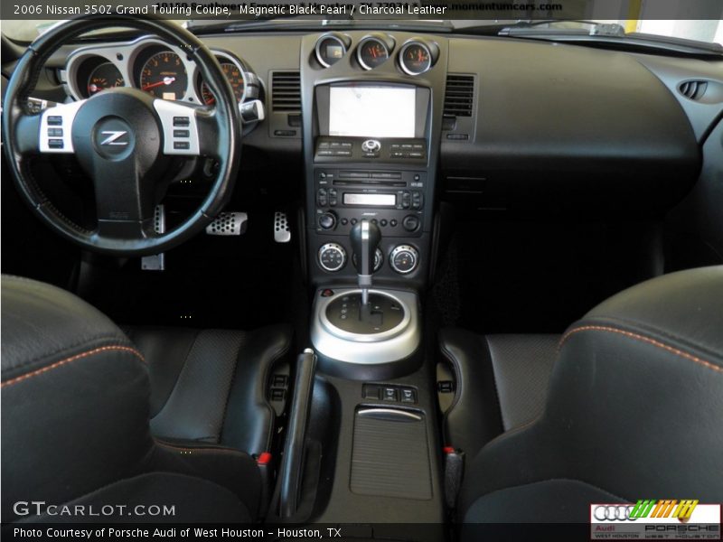 Magnetic Black Pearl / Charcoal Leather 2006 Nissan 350Z Grand Touring Coupe