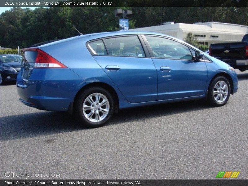 Atomic Blue Metallic / Gray 2010 Honda Insight Hybrid EX
