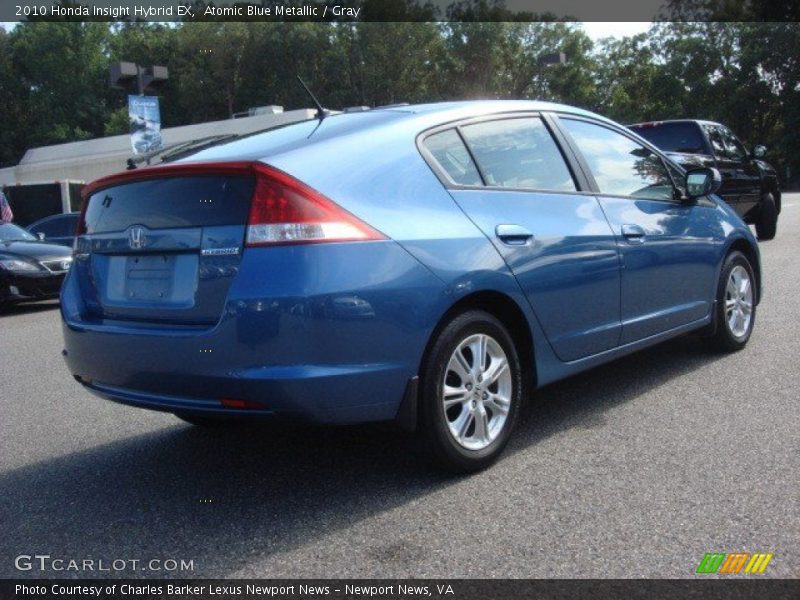 Atomic Blue Metallic / Gray 2010 Honda Insight Hybrid EX