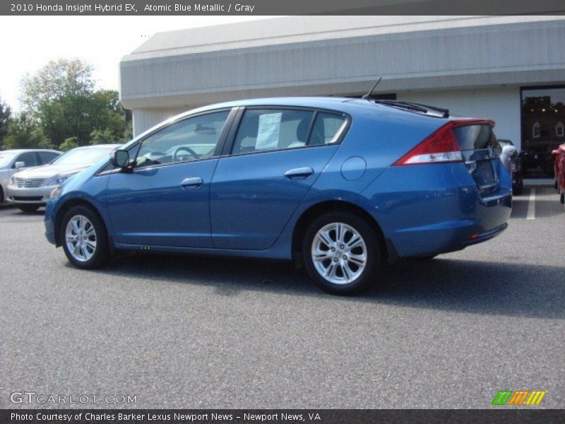 Atomic Blue Metallic / Gray 2010 Honda Insight Hybrid EX