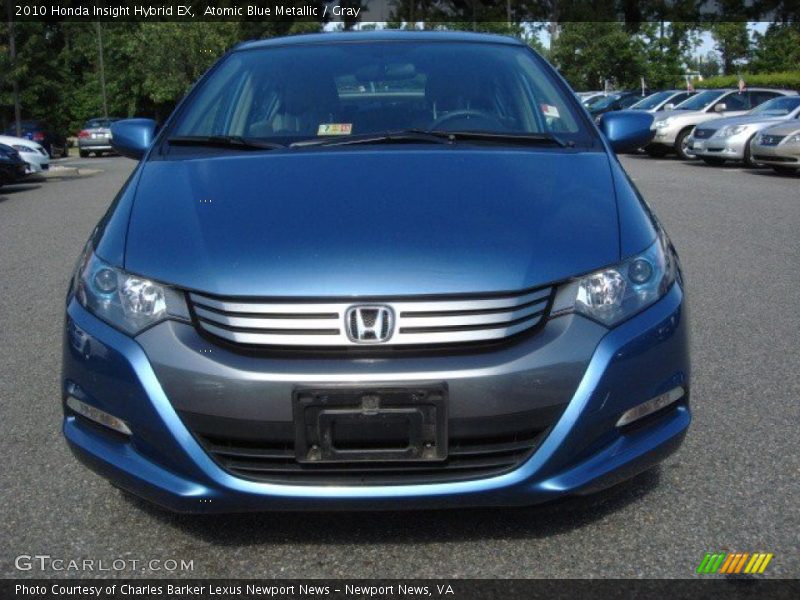 Atomic Blue Metallic / Gray 2010 Honda Insight Hybrid EX