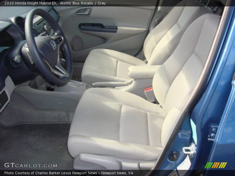 Atomic Blue Metallic / Gray 2010 Honda Insight Hybrid EX