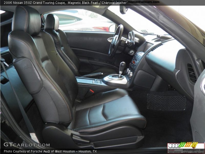 Magnetic Black Pearl / Charcoal Leather 2006 Nissan 350Z Grand Touring Coupe