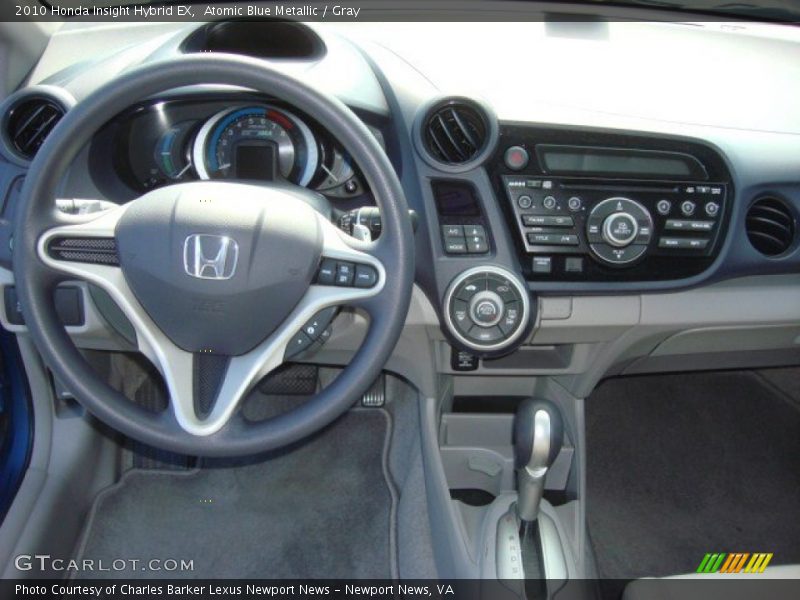 Atomic Blue Metallic / Gray 2010 Honda Insight Hybrid EX