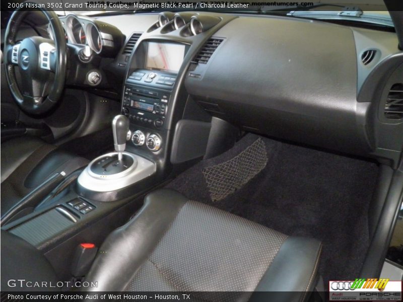 Magnetic Black Pearl / Charcoal Leather 2006 Nissan 350Z Grand Touring Coupe
