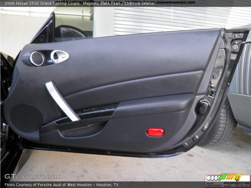 Magnetic Black Pearl / Charcoal Leather 2006 Nissan 350Z Grand Touring Coupe