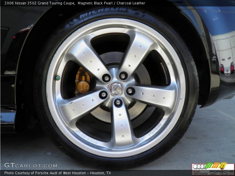 Magnetic Black Pearl / Charcoal Leather 2006 Nissan 350Z Grand Touring Coupe