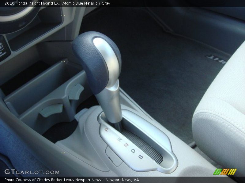 Atomic Blue Metallic / Gray 2010 Honda Insight Hybrid EX