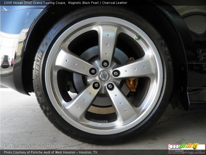 Magnetic Black Pearl / Charcoal Leather 2006 Nissan 350Z Grand Touring Coupe